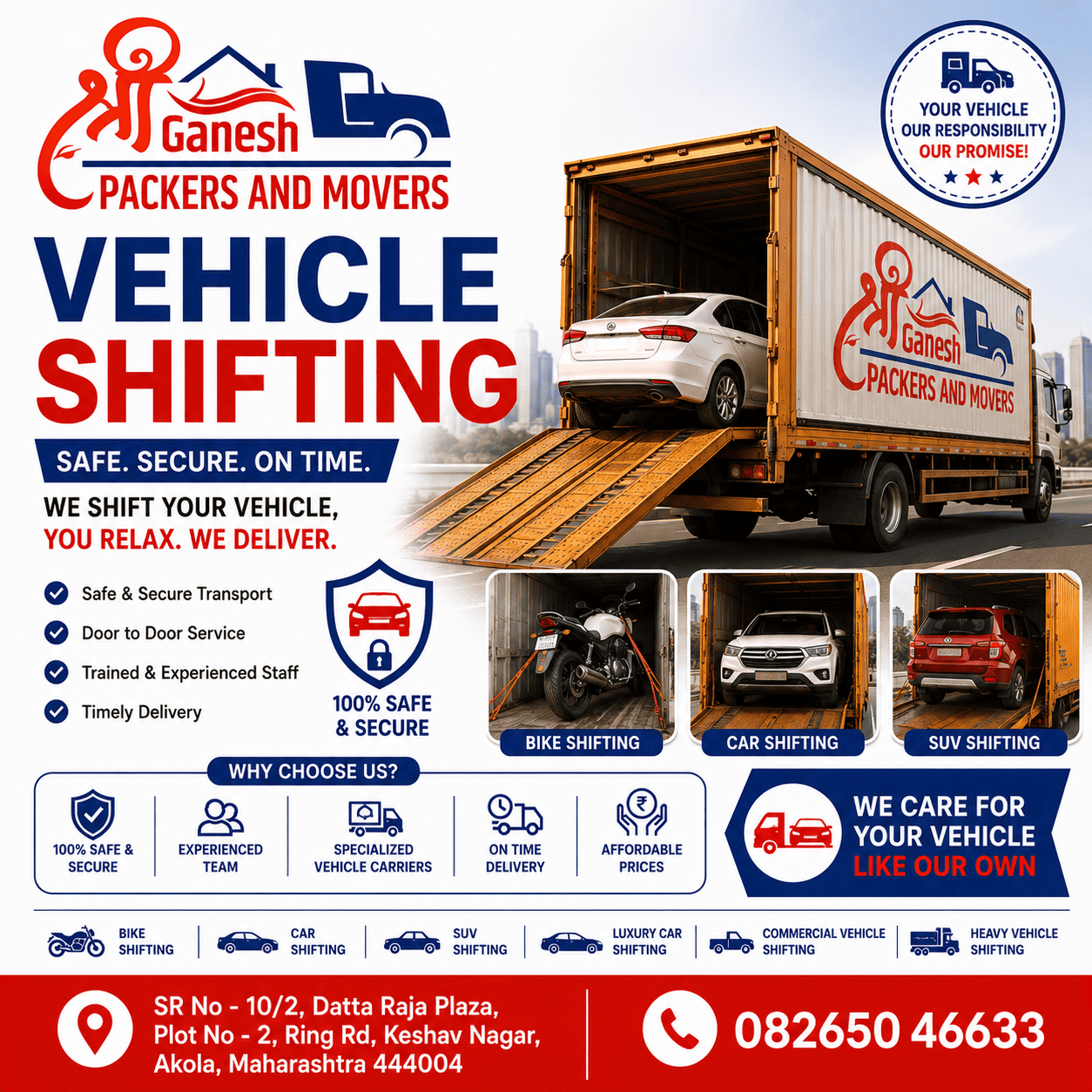 Vehicle Shifting Services in Akola