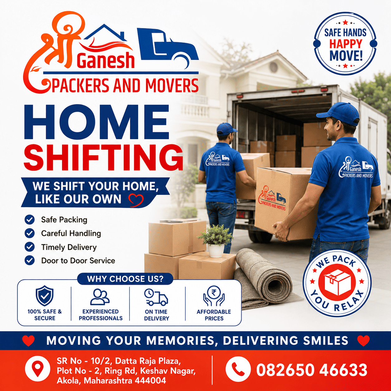 Home Shifting Services in Akola